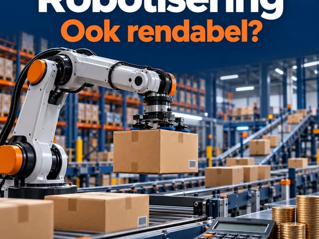 Robotisering. Ook rendabel?