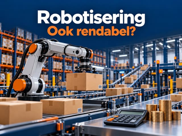 Robotisering. Ook rendabel?